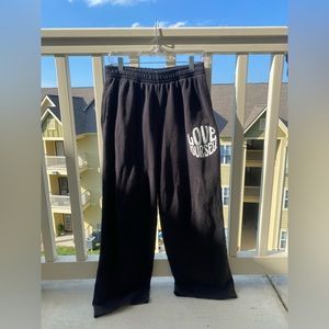 Love yourself sweat pants